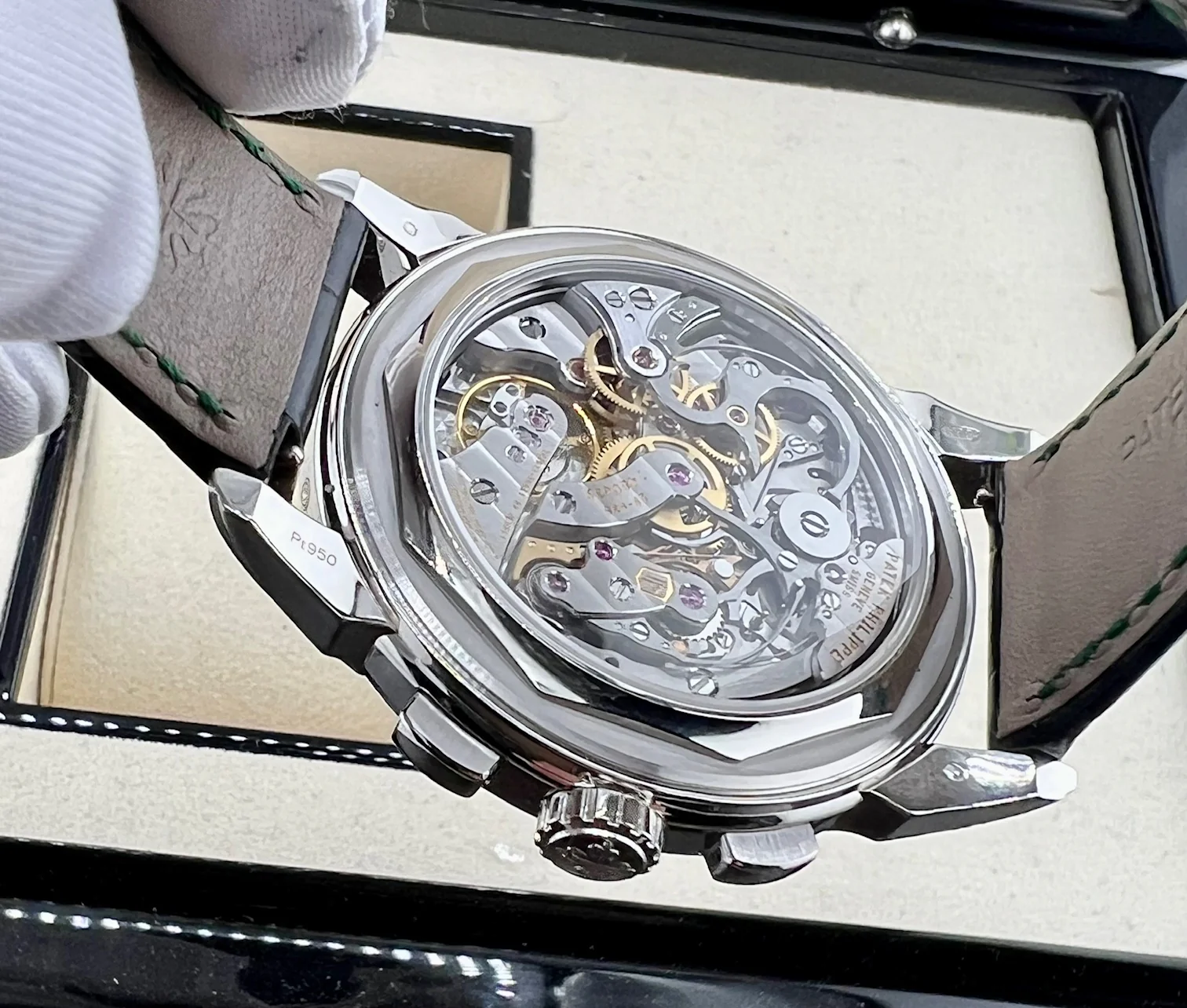 Patek Philippe Grand Complications 5270P 2022 Platinum NO double case back - Image 5